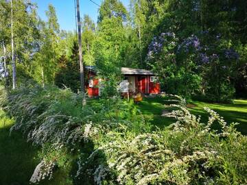 Фото номера Коттедж с 1 спальней и сауной Дома для отпуска Koivuniemi Cottage г. Сякюля 55