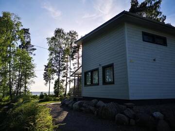 Фото номера Коттедж с 1 спальней и сауной Дома для отпуска Koivuniemi Cottage г. Сякюля 57