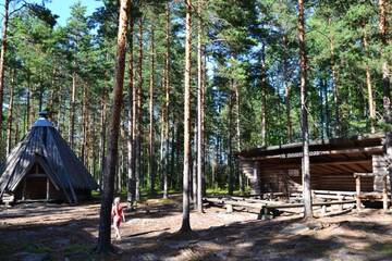 Фото номера Коттедж с сауной Дома для отпуска Forest Cottage г. Сякюля 17