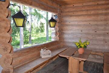 Фото номера Коттедж с сауной Дома для отпуска Forest Cottage г. Сякюля 29